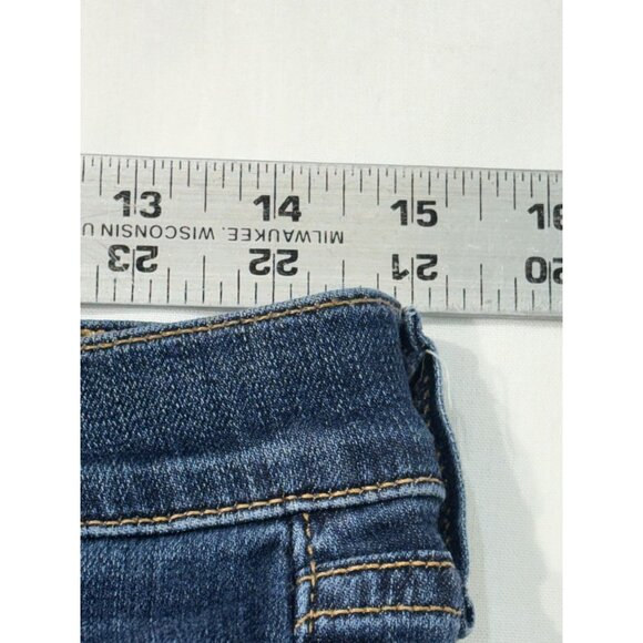 Rag & Bone Capri Jeans Women's Size 29 Distressed Raw Hem Blue Denim - Picture 8 of 11